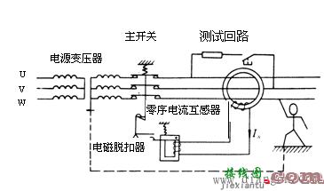 漏电断路器的工作原理及接线图  第1张