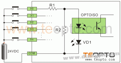 PLC与接近及光电开关的接线方法  第2张