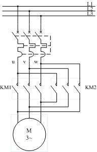电动机点动控制线路与互锁环节  第3张