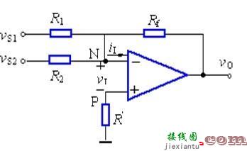 运算放大器应用汇总1(反相、同相比例运算放大电路，电压跟随器，相关运算电路)  第7张