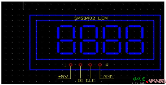 液晶显示数字式电脑温度计原理图  第2张