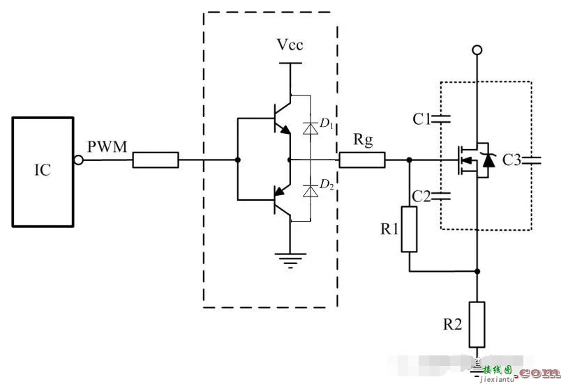 常见的MOSFET驱动方式，驱动电路的参数计算  第2张