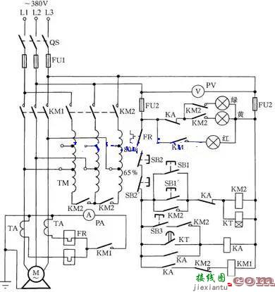 电动机降压启动方式及原理接线图大全（二）  第8张
