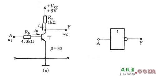 二极管与、或门，三极管非门电路原理  第3张