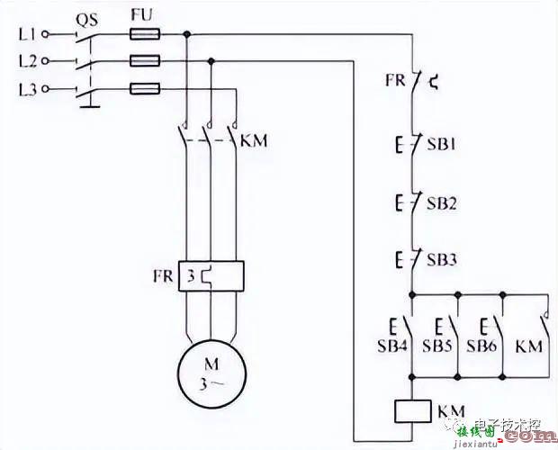电工常用电动机控制电路图集  第9张