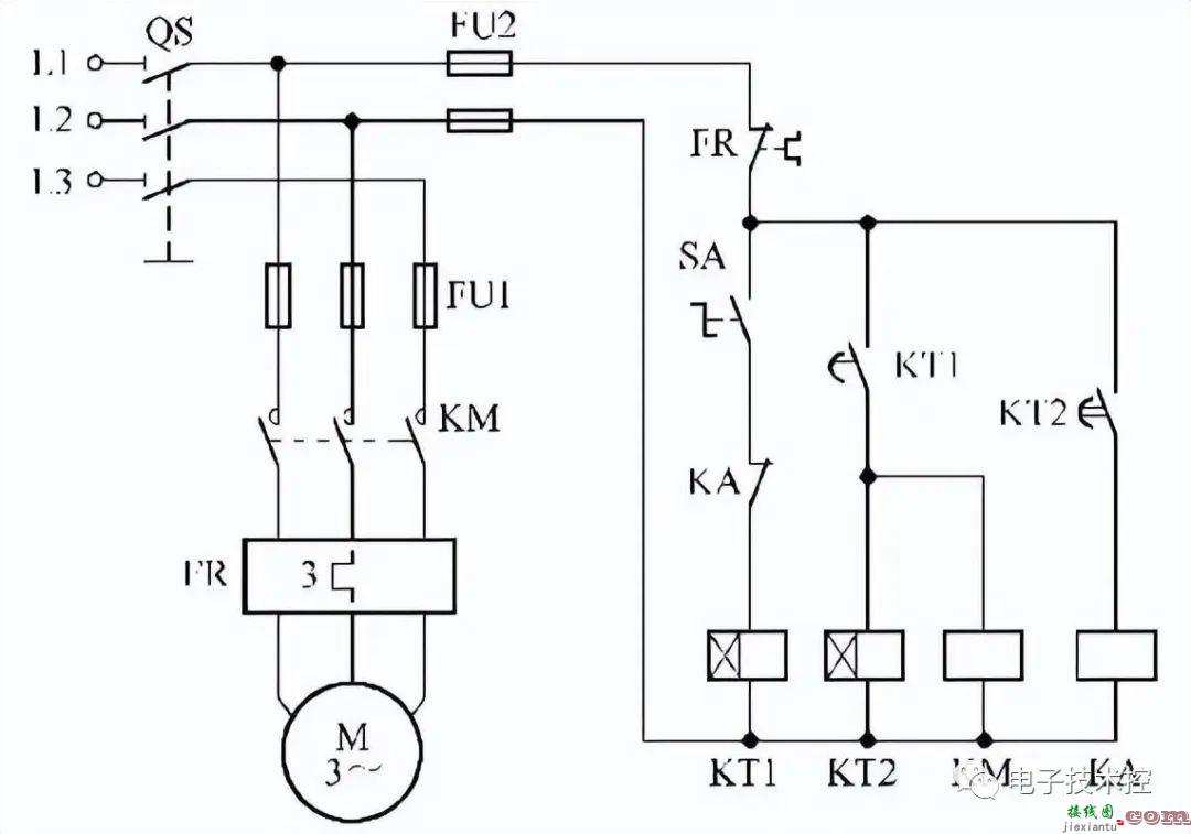 电工常用电动机控制电路图集  第33张