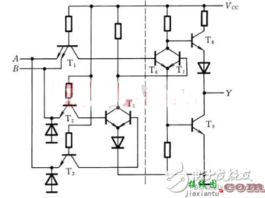 TTL反相器的基本电路（五） - TTL反相器的基本电路（六款TTL反相器的基本电路设计原理图详解）  第1张