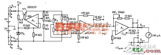 气敏传感器电路图（三） - 气敏传感器电路图大全（六款气敏传感器电路设计原理图详解）  第2张