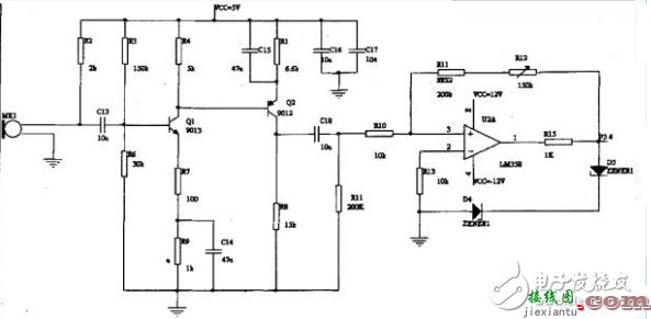 声光控电路 - 声控开关电路设计汇总（八款设计电路原理详解）  第2张