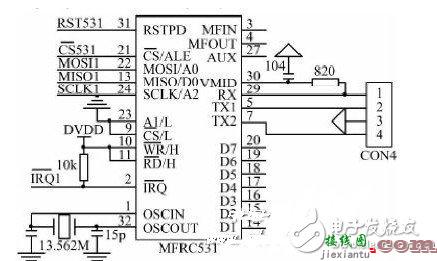 电路图天天读（29）：基于MSP430的指纹识别门禁系统电路模块  第1张