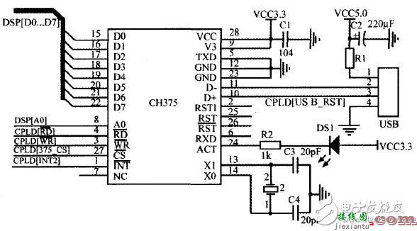 TOP6 基于ARM语音识别系统电路模块 - 电路图天天读（31）：生物识别电路设计图集锦  第4张