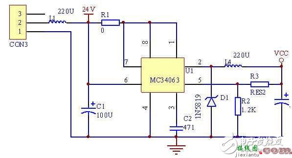 系统电源电路 - 基于μC/OS-II嵌入式的固话来电防火墙电路模块设计  第1张