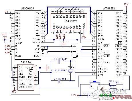 单片机与A/D接口电路 - 电容传感器测量系统模块电路设计集锦  第1张
