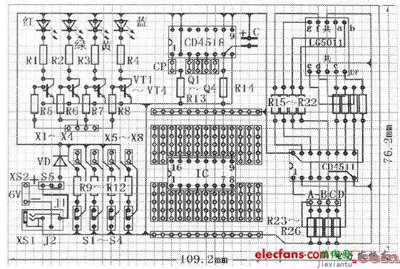 印刷电路板 - 数字集成电路实验板的制作  第3张