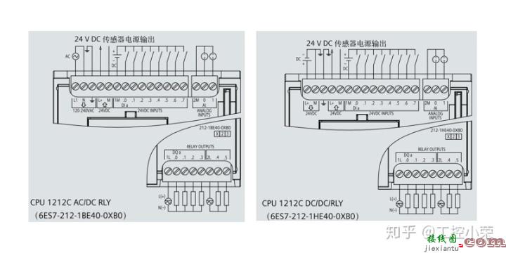 西门子PLC编程入门：S7-1200系列PLC硬件接线图  第5张