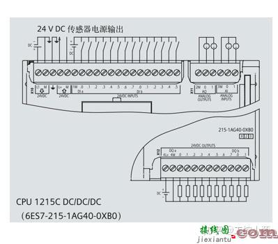 西门子PLC编程入门：S7-1200系列PLC硬件接线图  第10张