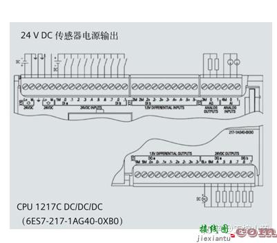 西门子PLC编程入门：S7-1200系列PLC硬件接线图  第11张