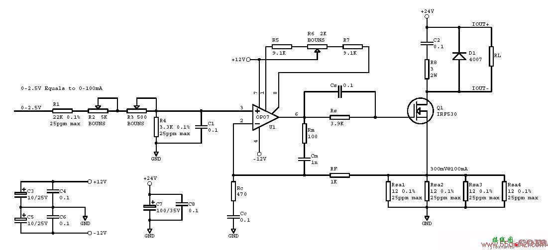 电流源设计中的电流源电路图确认  第3张