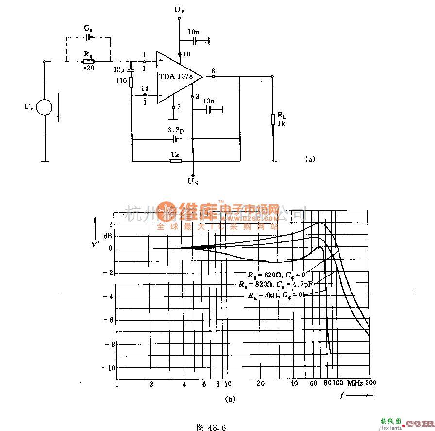调制、阻抗变换电路中的宽带电压跟随器电路  第2张