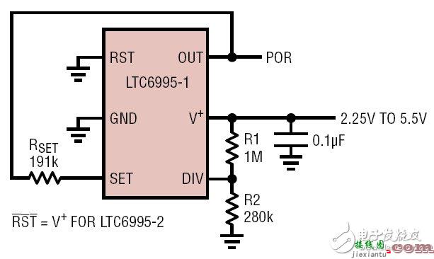 低电平有效上电复位定时器(1s POR)  第1张