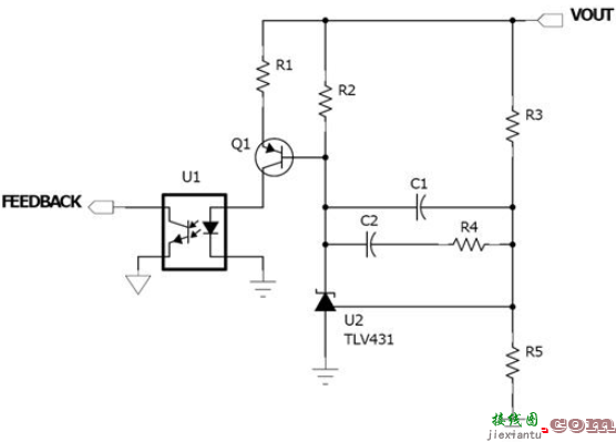 常用于调节隔离式电源输出电压的 TL431 电路  第2张