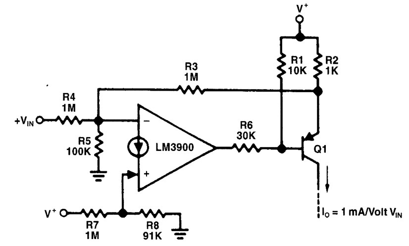 电压控制的电流源电路  第1张