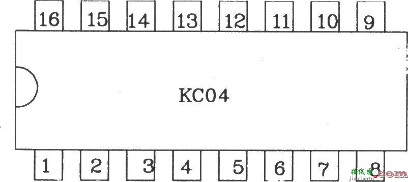 可控硅移相触发器KC04典型应用电路图  第1张