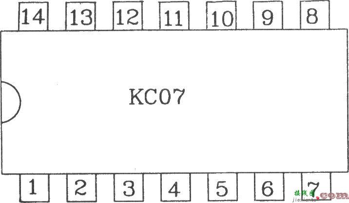 可控硅过零触发器KC07应用电路图  第1张
