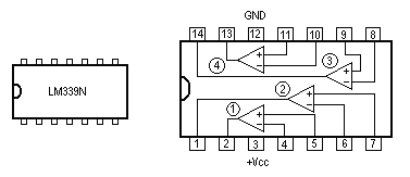 四电压比较器LM339的8个典型应用例子  第1张