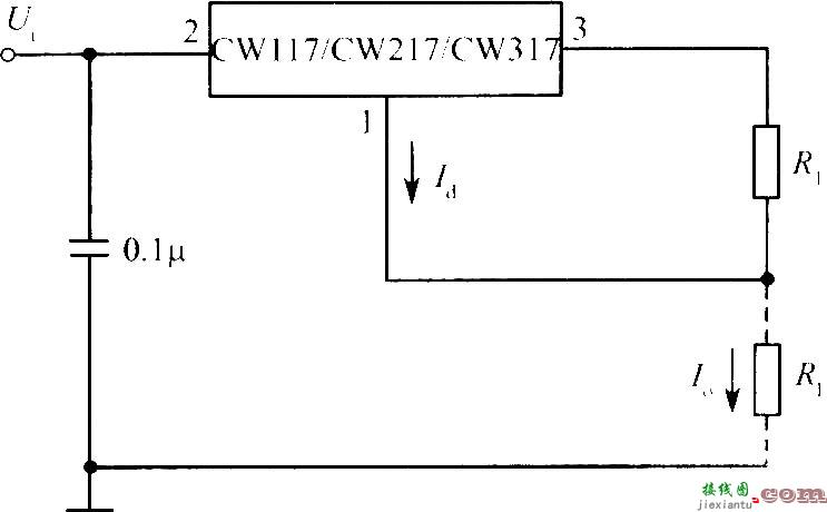 CW117／CW217／CW317构成的标准恒流源电路  第1张