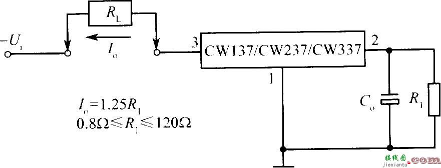 CW137／CW237／CW337构成的恒流源电路  第1张