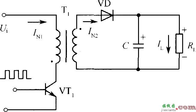 单端反激变换式开关稳压电源原理图  第1张