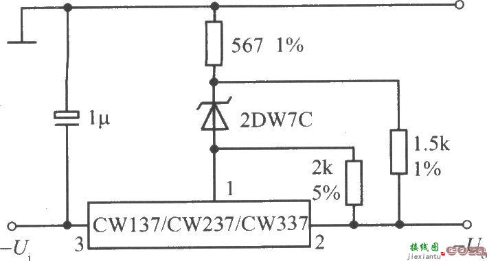 CW137／CW237／CW337构成的高稳定度集成稳压电源之一  第1张