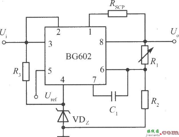 垫高零电位的高输出电压集成稳压电源(BG602)  第1张
