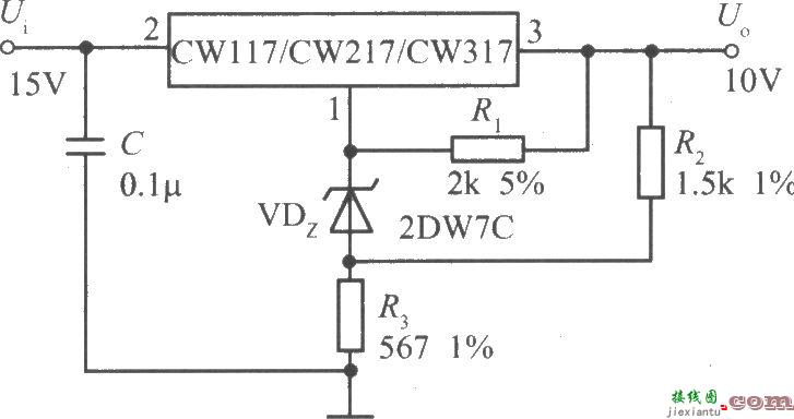 CW117／CW217／CW317高精度、高稳定性的 10V集成稳压器  第1张