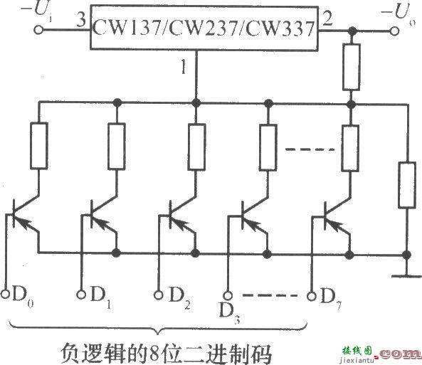 CW137／CW237／CW337构成的由数字控制的集成稳压电源  第1张