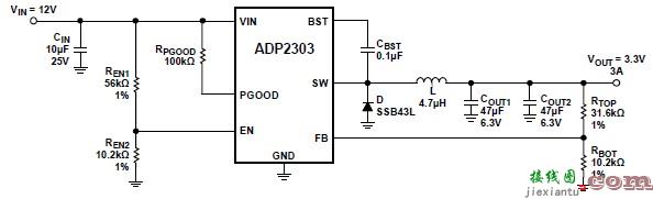 使用 ADP2303 ADP2302 的 5V 直流转换器  第2张