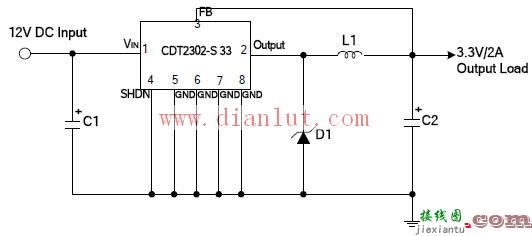 CDT2302应用电路  第1张