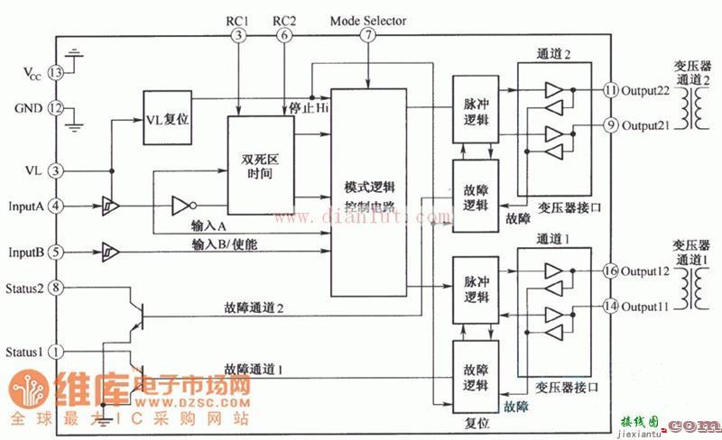 LDl001驱动器结构电路原理图  第1张