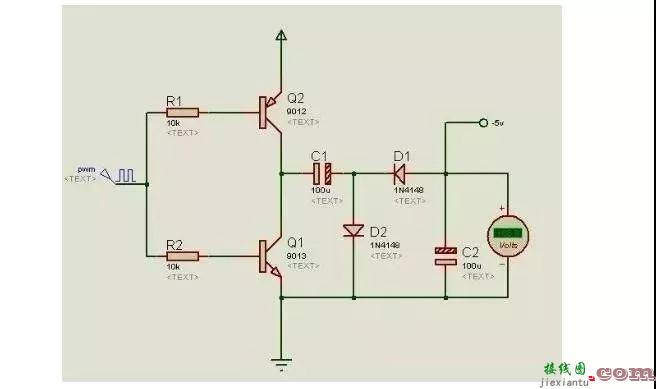 浅析负电压及负电压的产生电路图  第1张