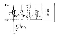 将隔离变压器应用于电源避雷电路的原理图  第1张
