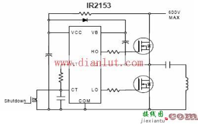MOSFET管IR2153应用电路  第1张