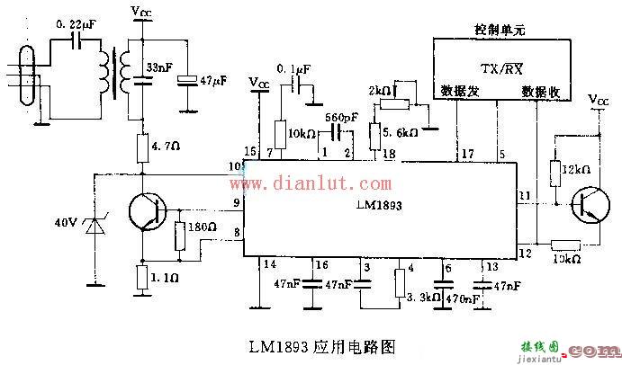 LM1893应用电路原理图  第1张