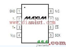 MAX6675引脚功能及应用电路图  第1张