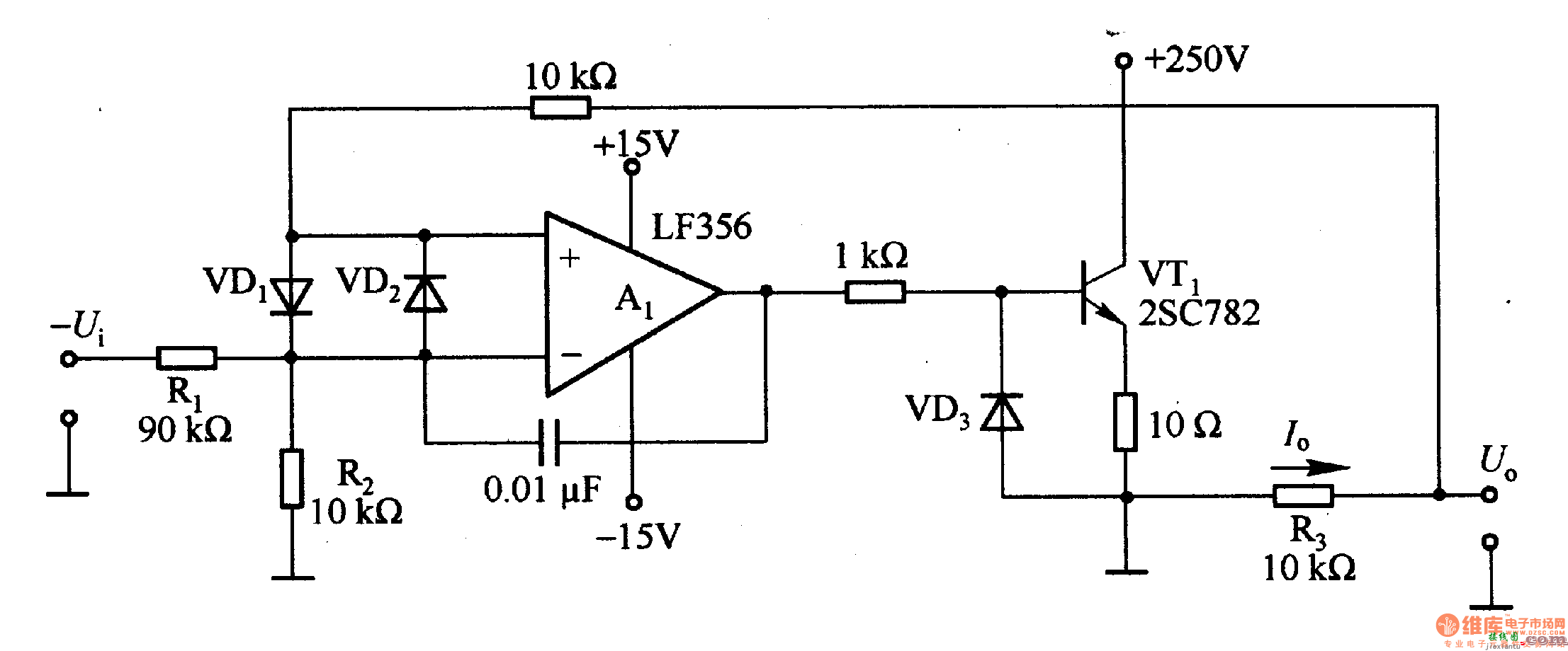 1·44  高输出电压/电流转换电路 第1张