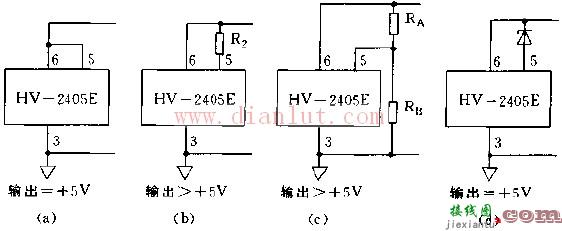 基于HV2405E芯片设计输出电压设定方式电路  第1张