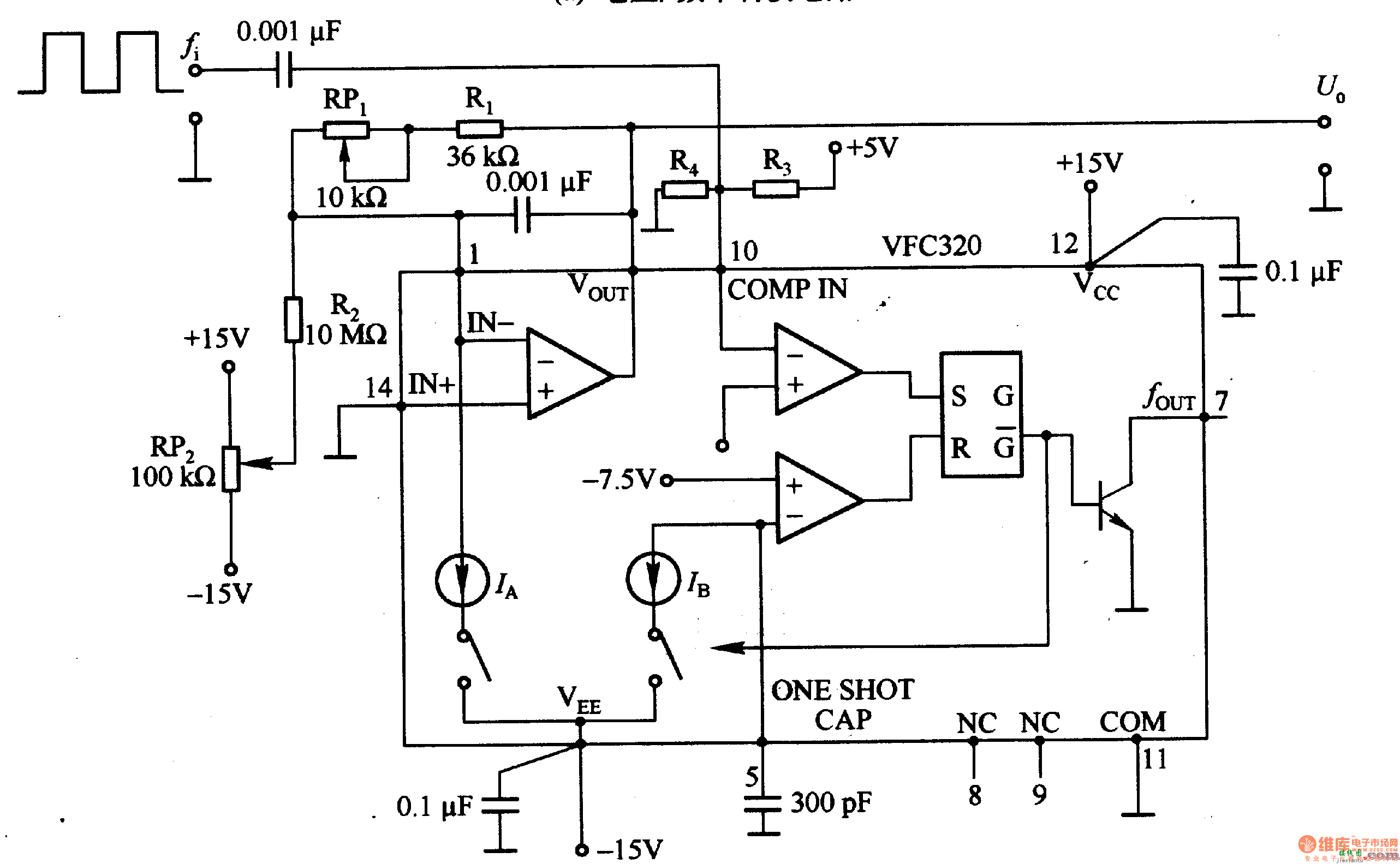 1·22  由VFC320等构成的电压/频率和频率/电压转换电路 第2张