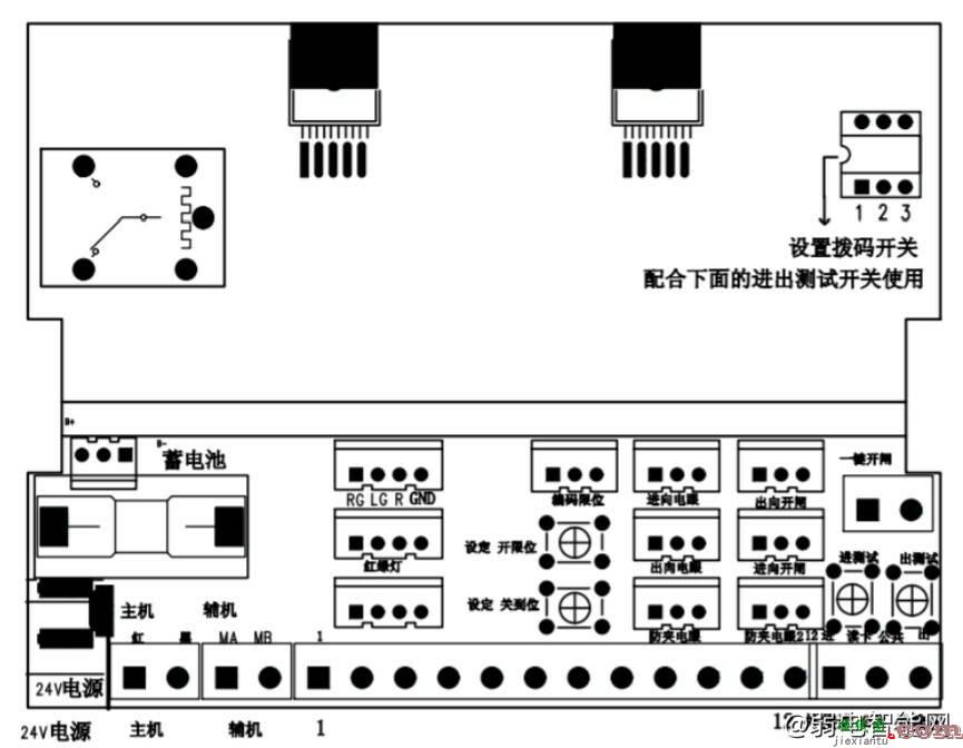 宇视EL系列S801、S802、S601、B501、B602、B803速通门闸机接线图指导说明  第9张