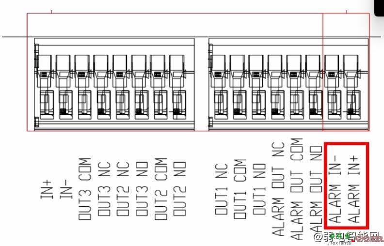 宇视速通门QEL系列FG8501摆闸接线图  第6张