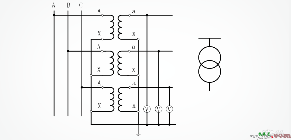 电压互感器电力系统中通常用四种接线方式  第3张